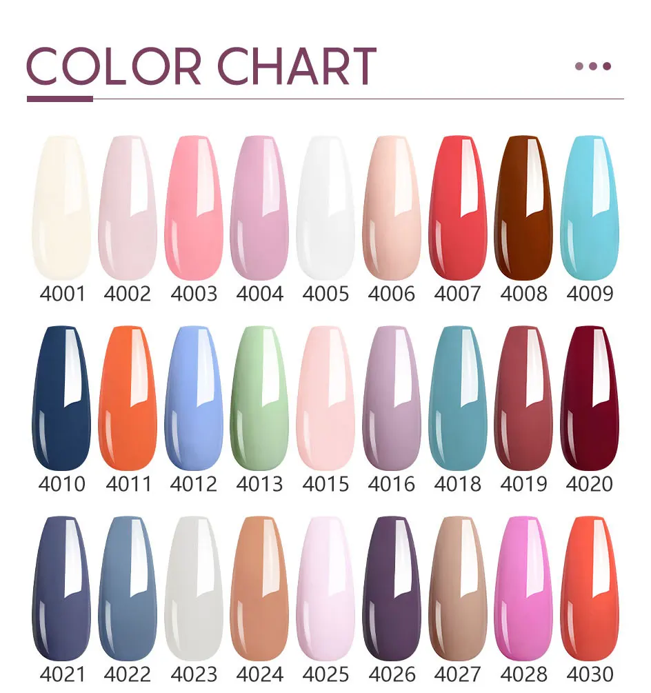Clou Beaute 8ml Bunter Nagellack Hybridlacke Nagel-Maniküre UV-LED-Gel Semi-Permanente Nagelprodukte für Profis – Detail 2