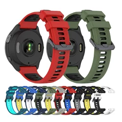 Garmin Forerunner 965 955 실리콘 밴드, Garmin Fenix 6 GPS Descent G1 Instinct 2 Quatix5 팔찌, 22mm 스마트 워치 밴드