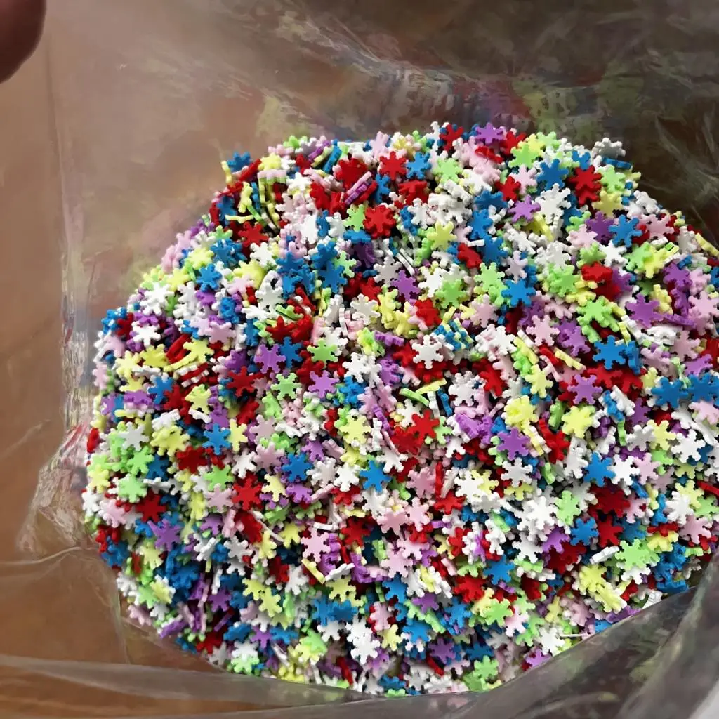 30g Plasterki Polimerowej Gliny Wielokomponentowej Slime Gorąca Glinka Wypełniająca DIY Dekoracje do Paznokci Żywica Epoksydowa Wypełniacz Rękodzieło Świąteczny Styl na Prezent Zabawki*