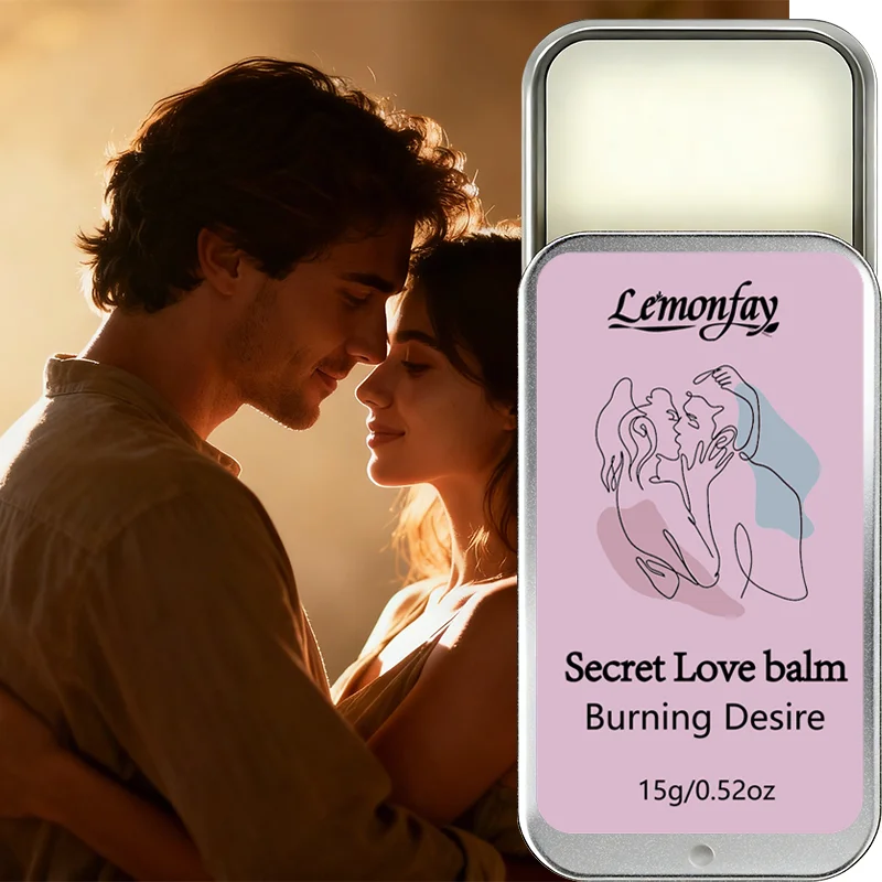 

Бальзам для губ Lemonfay Secret Love, страстный аромат, стойкий запах, 15 г/0,52 унции, идеально подходит для свиданий