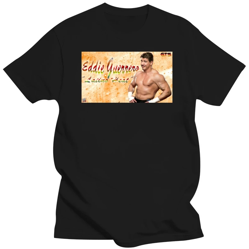 Latino Heat Eddie GuerreroShort Sleeve T-Shirtslim fitcustom designfashion shirtt shirt whosale