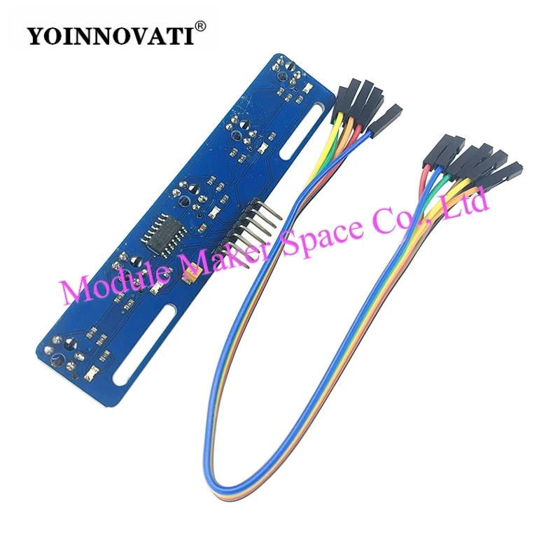 5-Channel Line Tracking Sensor Module, TCRT5000 IR Array for Smart Car Robot, High Precision Auto Following