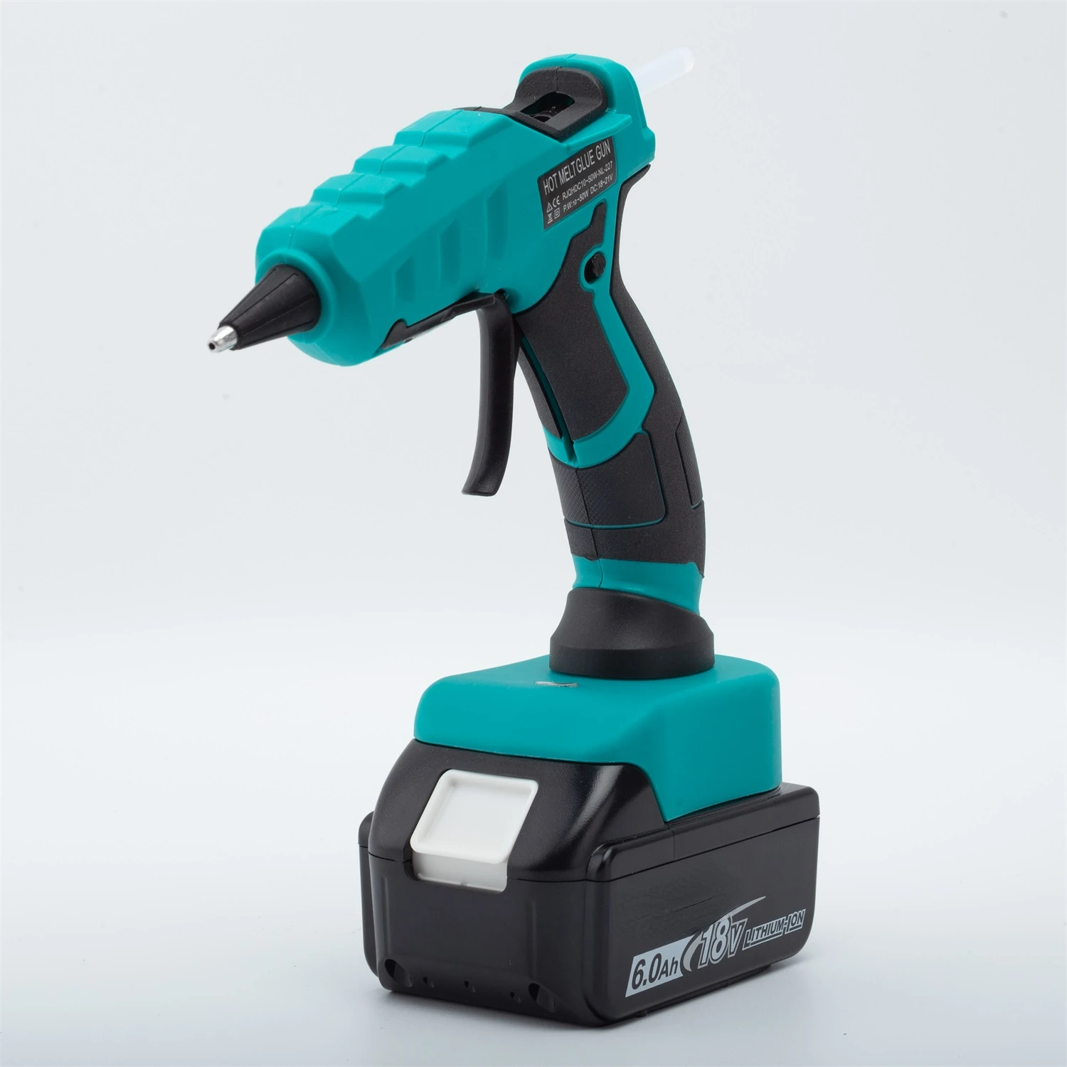 1x für Makita 18V Batterien Akku-Heiß schmelz klebe pistole mit 10 Reparatur werkzeugen für durchsichtige Klebe stifte