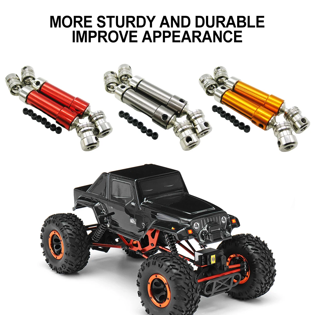 RCGOFOLLOW Universal Drive Joint RC Car Part Spline Design Rc Universal Drive Joint For 1/10 94180 Crawler RC Upgrade Part