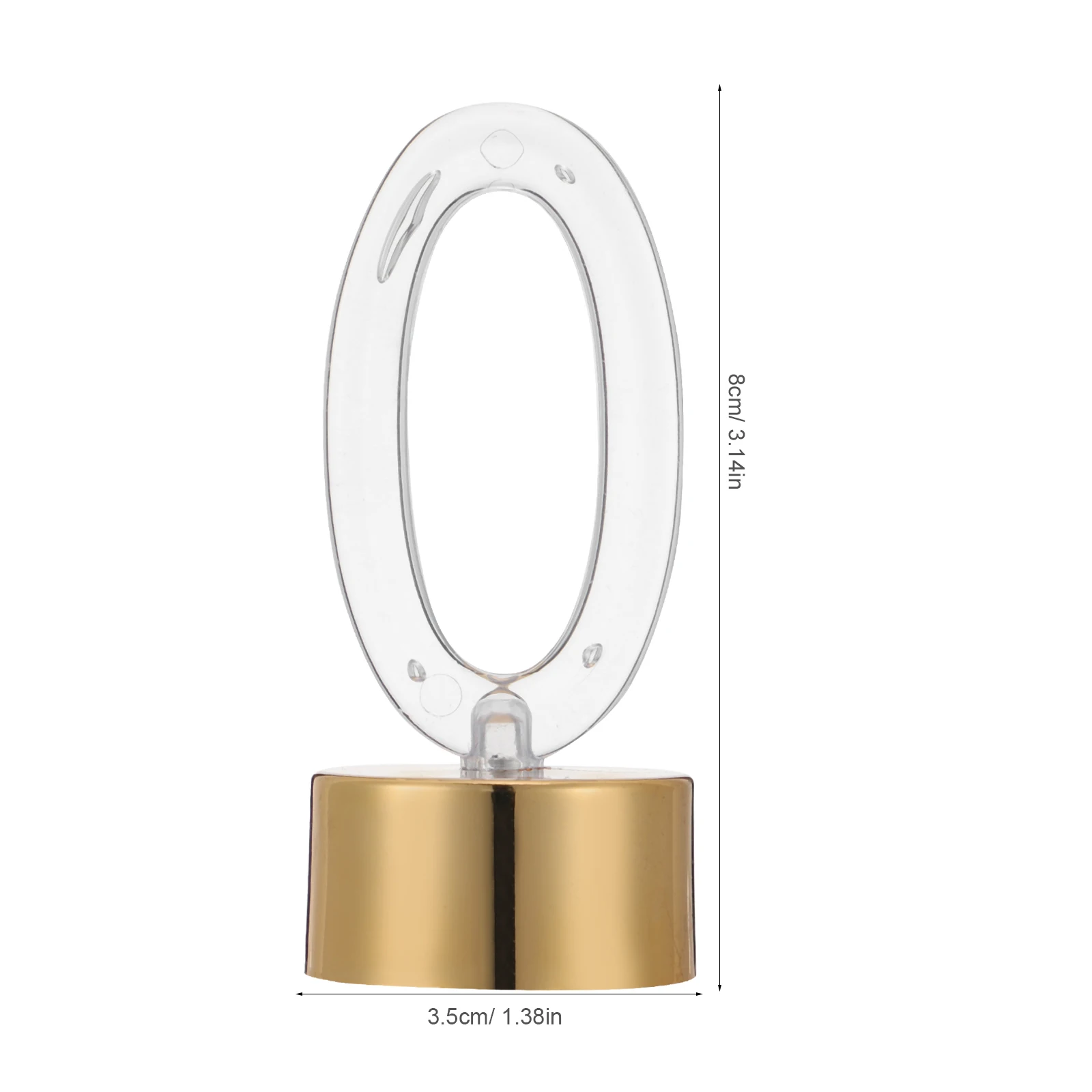 

10Pcs LED Number Candles Flameless Birthday Decorative Lights Safe for Family Kids Pets Party Use Number Lights