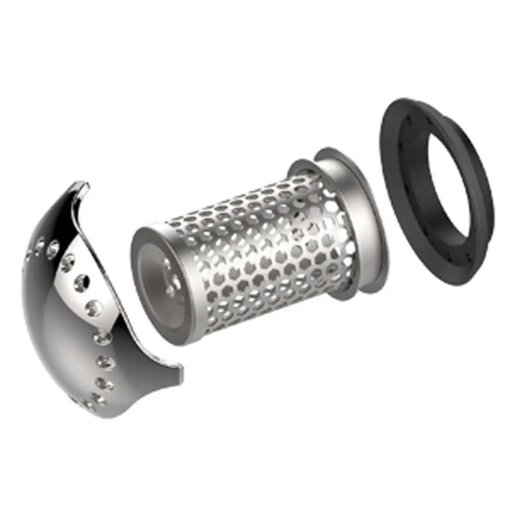 

Stainless Steel Stainless Steel Drain Filter Sturdy Construction Effective Design Hair Catcher Blocks Smells Traps Dirt