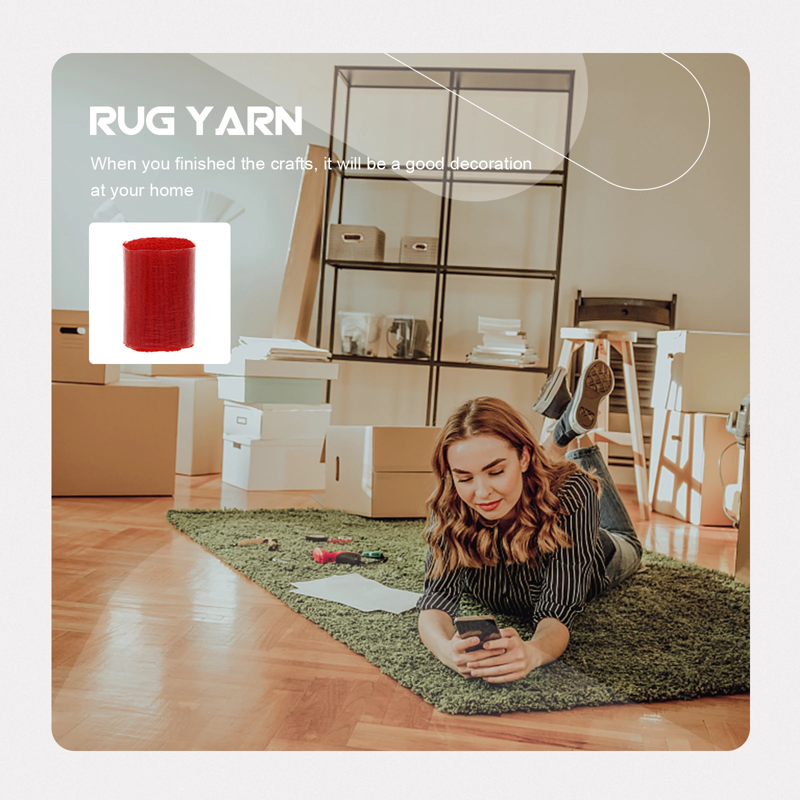 10pcs 10 Rolls Hook Rug Yarn Acrylic Carpet Embroidery Thread Set Purple 11 DIY Wool Crochet Craft Diy Wool Material