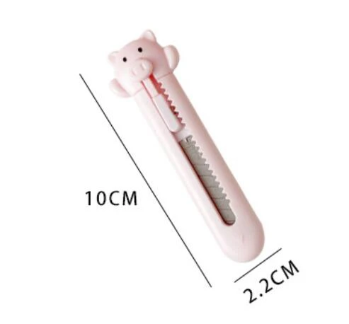 قاطع ورق لطيف من كاواي ، خنزير ، أرنب ، سكين فائدة للقطط ، قطع ورق ، شفرة حلاقة ، لوازم مكتبية ومدرسية ، 36 في المائة ، الكثير