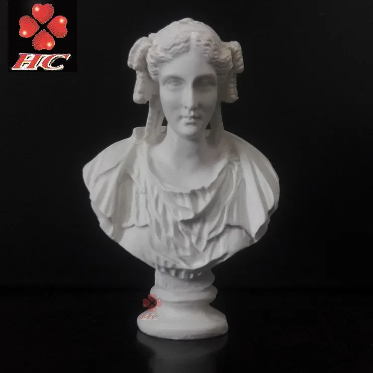 European-style Decorative Ornament Pageant Mini Resin Plaster Statue Art Teaching Tool for Sketching and Copying.
