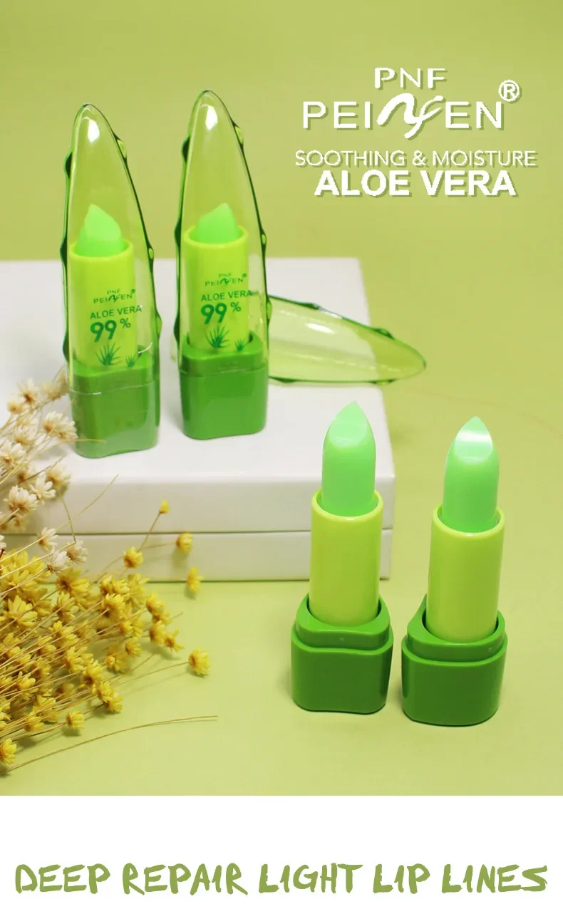 Juego de bálsamo labial mágico, cambio de color, lápiz labial natural y humectante, nutritivo, temperatura, cuidado sensible, maquillaje para labios