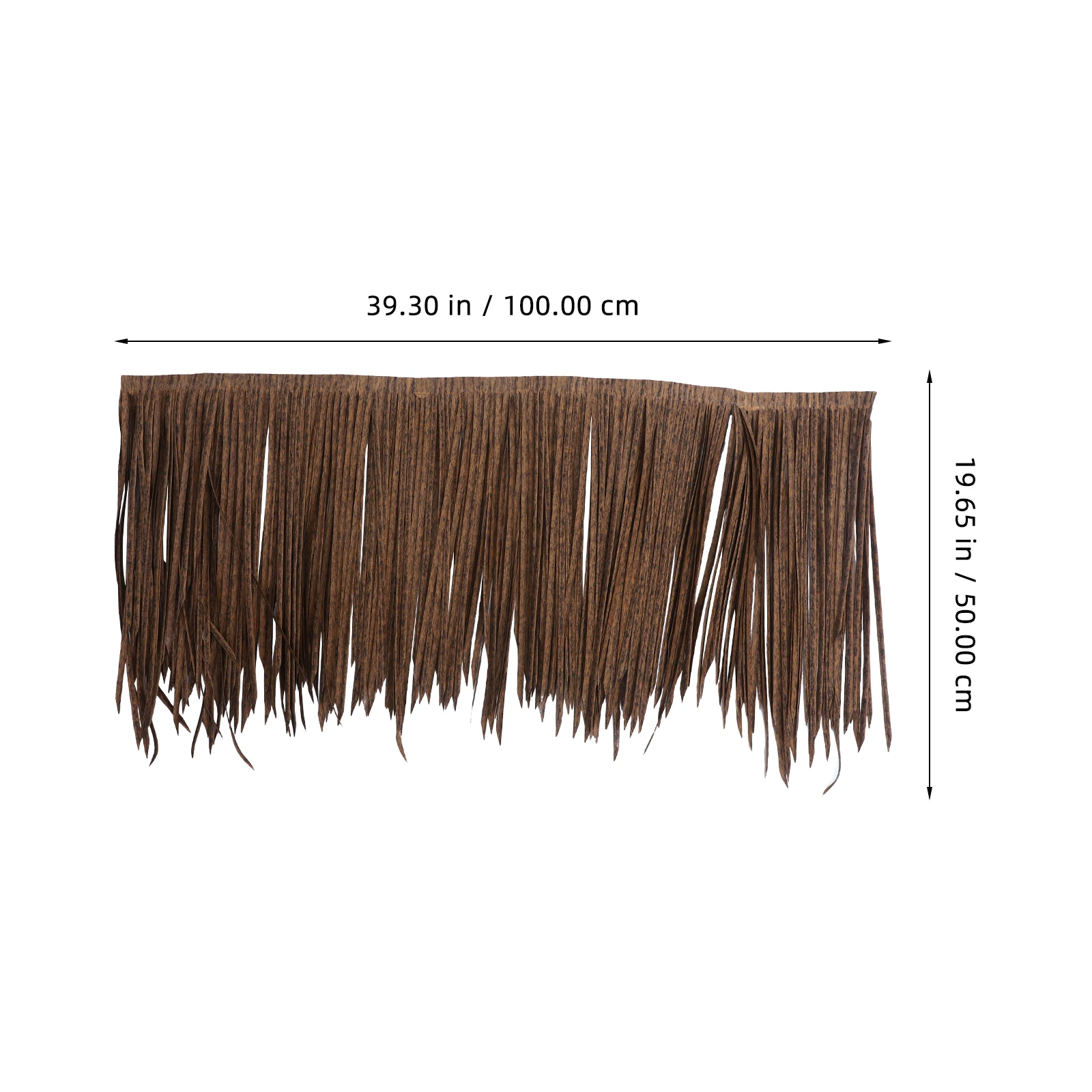 

Lifelike Simulated Artificial Straw Roof Decor For Garden Patio Diy Landscaping Fake Straw Cover Synthetic Panel Garden Roofing