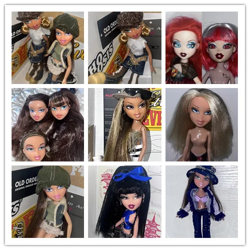 

30cm Bratzes Doll Ordinary Fashion Doll Changeable Clothes Movable Joints Action Figure Model Toy Collect Ornament Kids Gifts