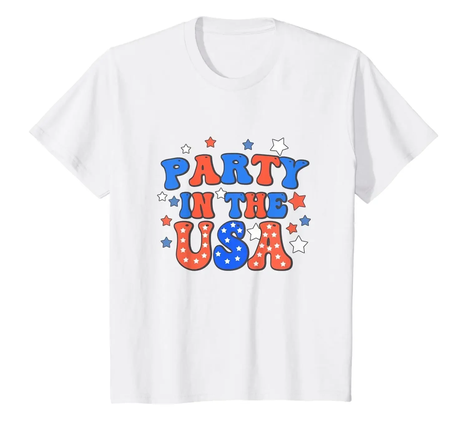 USA Kids Party In The USA 4th Of July Independence Day Baby Toddler T-Shirt