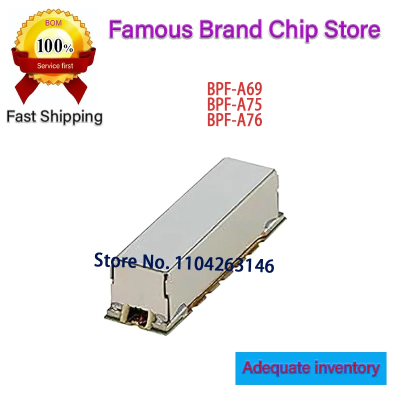 

1PCS/lot filter BPF-A69+ BPF-A75+ BPF-A76+ Mini original genuine product