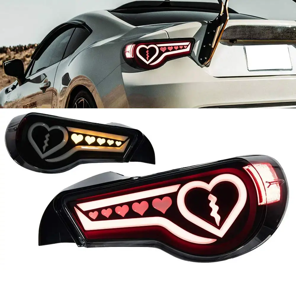 Suitable for Toyota GT86 taillight assembly 2012-2020 Subaru BRZ modified LED taillight flow steering