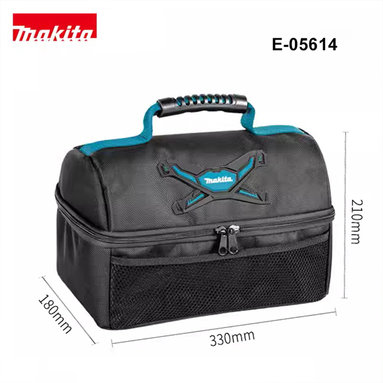 Makita Portable Lunch Insulated Bag Cooler Bag Aluminum Foil intensification water Oil Proof Cold Insulation Outdoors Tool Bags