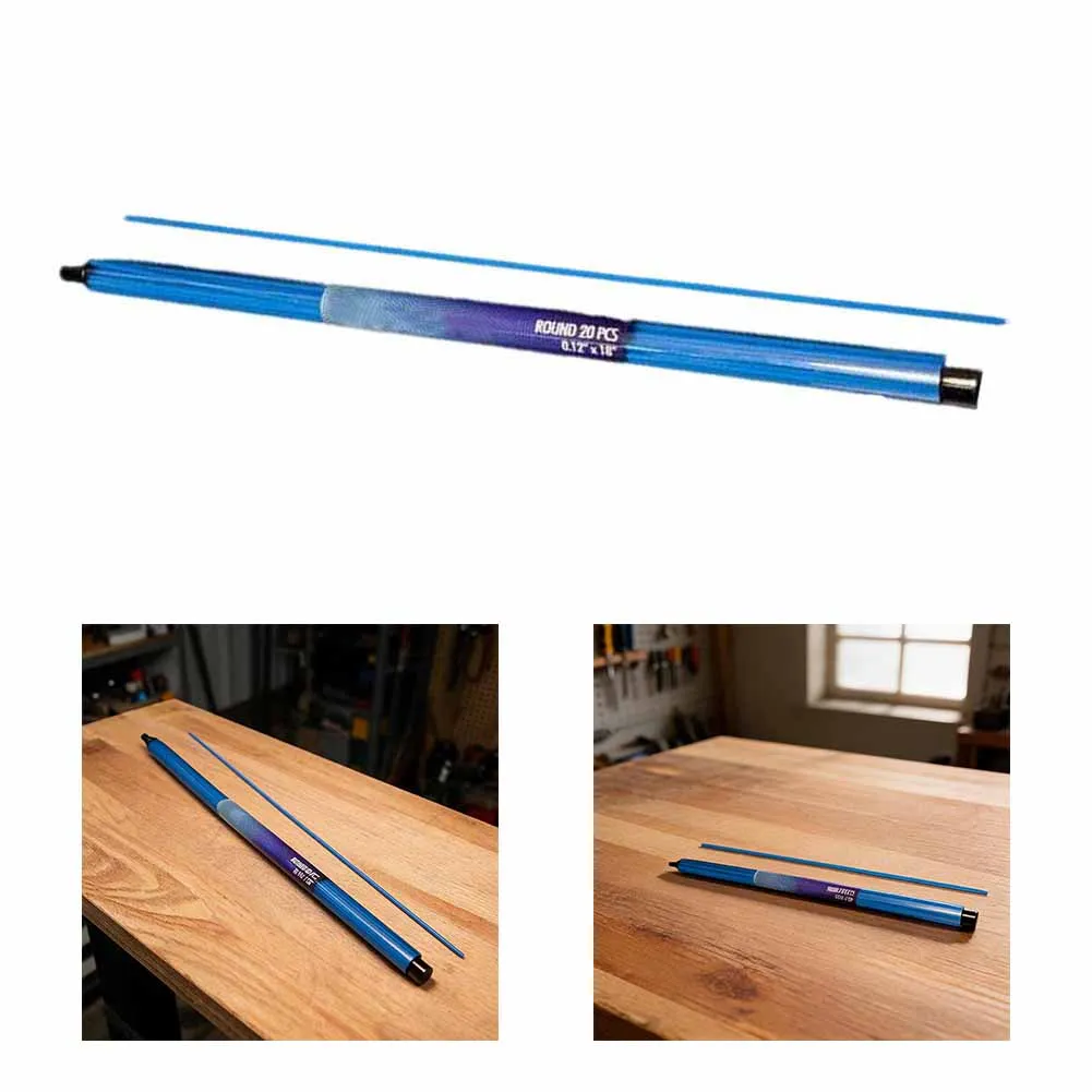 20Pcs Flux Coated Brazing Rods 15% Silver For HVAC & Refrigeration For Versatile Flux Coating Welding Rod Welding Tool Accessory