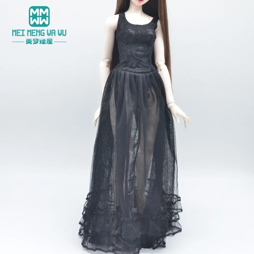 1/3 BJD 인형 옷 패션 레이스 드레스 SD DD 장난감 구형 관절 인형 소녀를 위한 선물