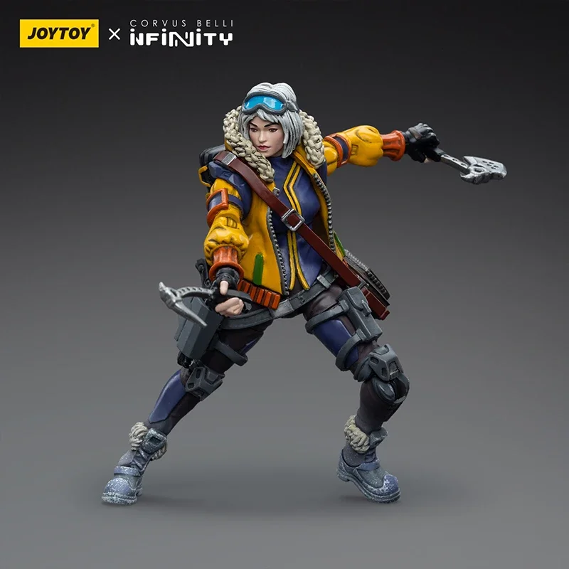 [In-Stock]JOYTOY INFINITY Action Figure Oktavia Grimsdottir Anime Monstruckers Nomads Figurine Joint Movable Model Collector Toy