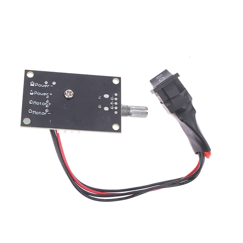 DC 6V 12V 24V 3A PWM Motor Speed Controller Adjustable Speed DC Motor Driver Forward Reverse Switch.