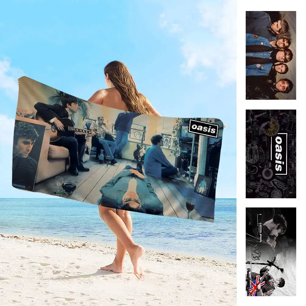 Band T-The Rain O-Oasis Big Microfiber Beach Towels Quick Dry Towel Sand Beach Towels Pool Towel for Travel Swim Pool Yoga