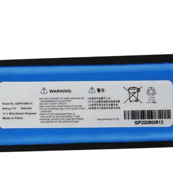 Nová náhradní baterie GSP872693 01 pro JBL Flip 3 Flip 3 3000mAh 12 nejlepší prodej Baterie pro JBL Flip 3 - №4