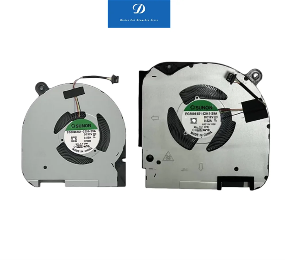 Вентилятор охлаждения для Dell G7 17 7700 0WMJ4N 0KFDJ9