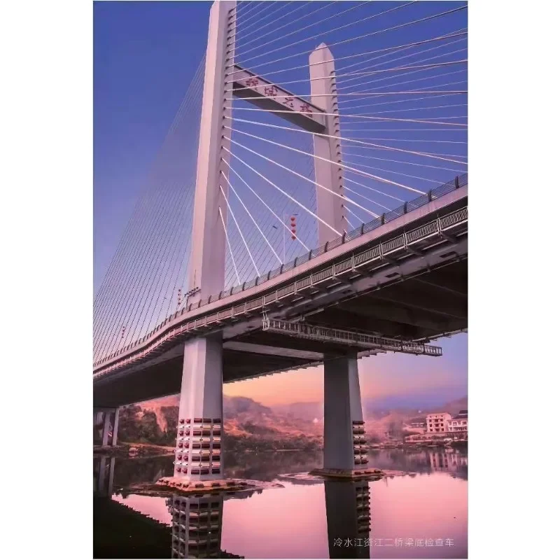Vehículo de inspección de seguridad de puente de buena calidad, vehículo de inspección de puente avanzado Industrial personalizable para carretera
