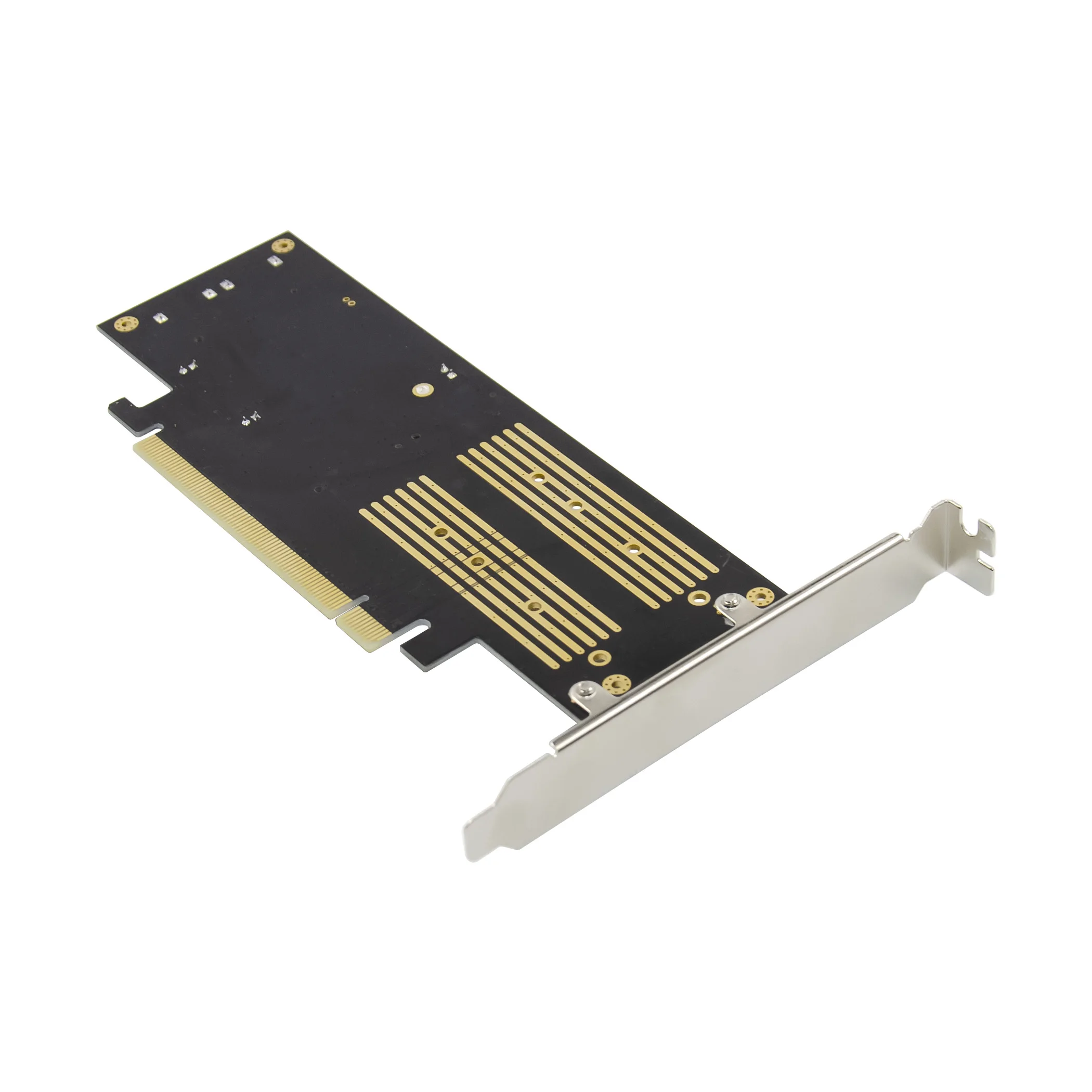 Sunweit ST533 Factory OEM PCIE X16 32GT/S MSATA M.2 B Key M Key NVMe M.2 PCIe SSD Riser Card