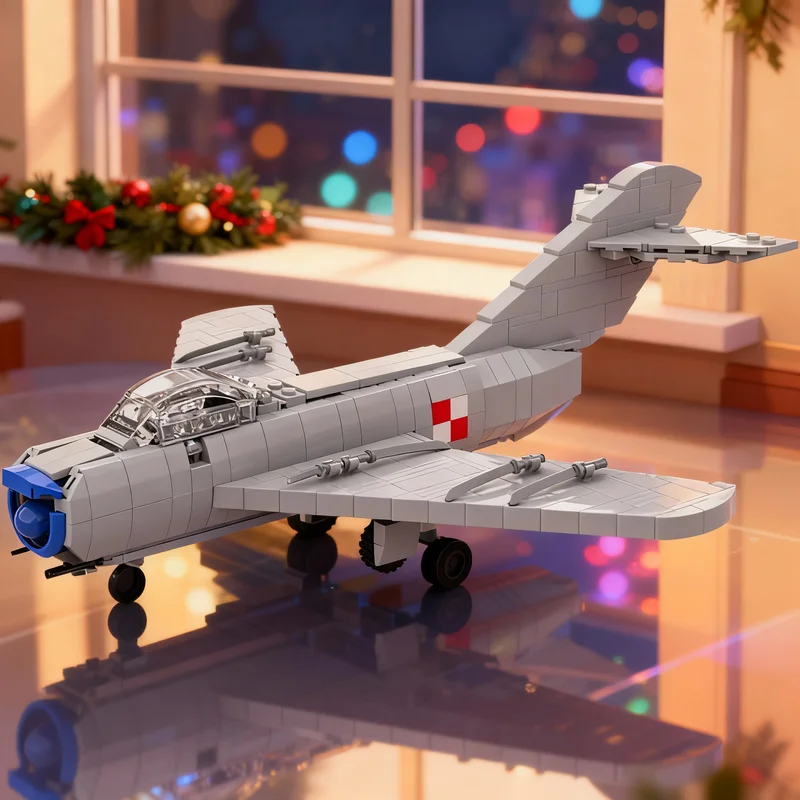 

514pcs MOC Lim Mig Freestyle Model Building Blocks Architecture Assemble Creative DIY Toy Education Brick Christmas Gifts Idea