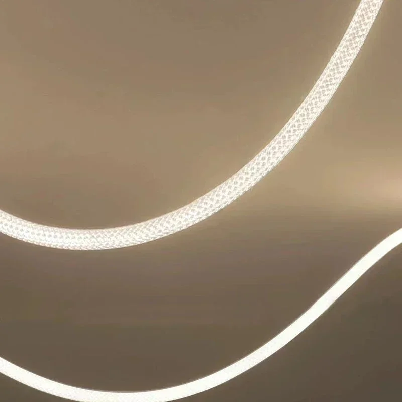 Braided Hose Ceiling Chandelier Living Room Bedroom Pendant Lamp Lighting Lusters Fixture