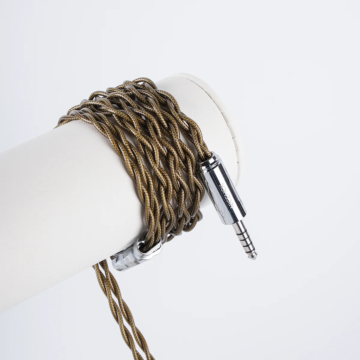 NICEHCK EpicSeeker Audio Sostituisci il cavo Cavo in argento puro ad altissima purezza Placcato in platino OCC Spina da 4,4 mm 2 pin per Himalaya NX8