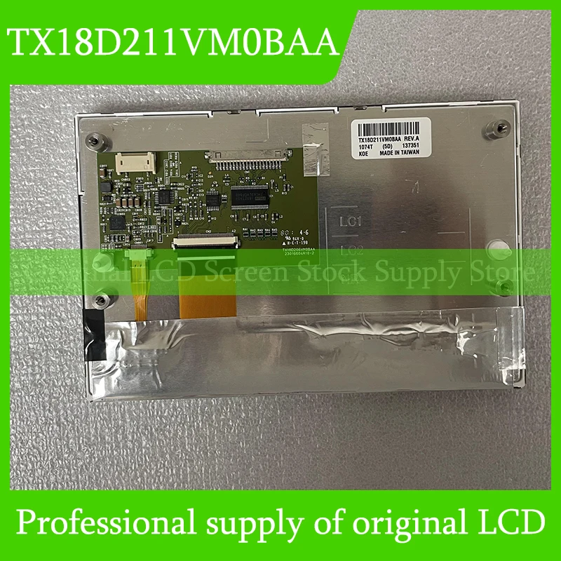 

Original TX18D211VM0BAA 7.0 Inch TFT LCD Display 800*480 Screen Panel For KOE 20 Pins Connector Brand New Tested