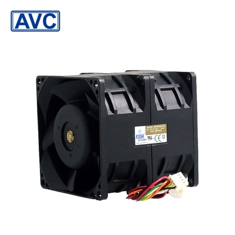 

New DFTA0880Y2U 12V 7.2A 8080 dual motor car booster fan violence 80 * 80 * 80mm for AVC