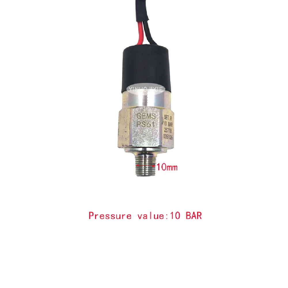 New Hydraulic Main Pump Oil Pressure Sensor 25718035106 Pressure Switch for Xugong and Liugong Diesel Engines Excavator Parts