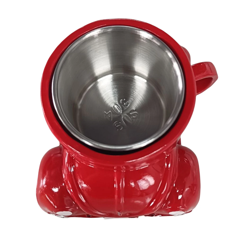 Beetle Shaped Creative Coffee Mug Heat Resist Novelty Tea Cup Large Capacity Unique Drinkware for Office Decoration Cup