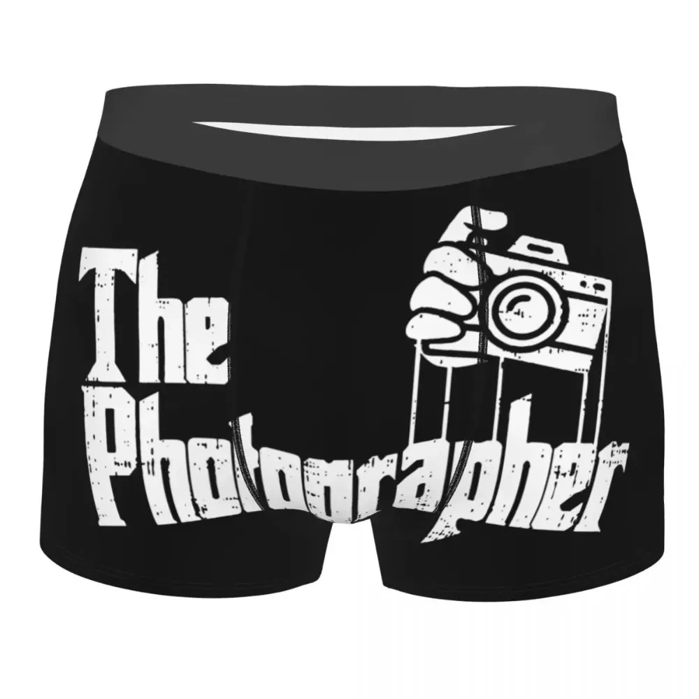 

Man Boxer Briefs Shorts Panties Photography The Photographer Breathbale Underwear Male Printed S-XXL Underpants