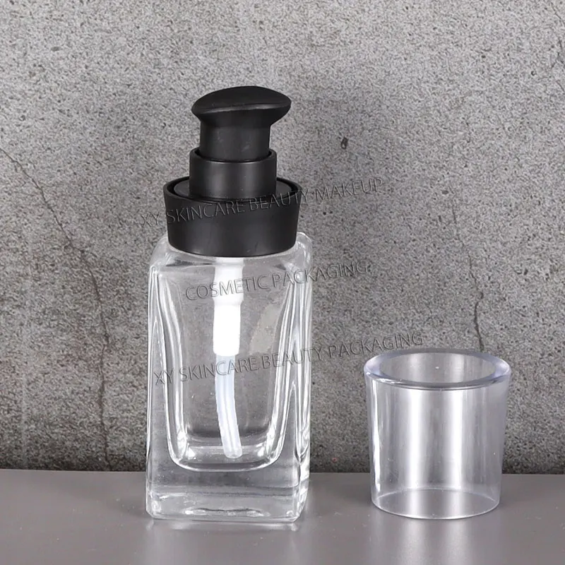 

10pcs 30ml comsetic glass bottles skincare beauty packaging makeup foundation bottle primer lotion sunscreen empty bottle