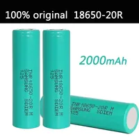 New 100% Original  2000mAh 18650 3.7V18650 Lithium Rechargeable Battery Suitable for GTL Evrefire Flashlight Battery