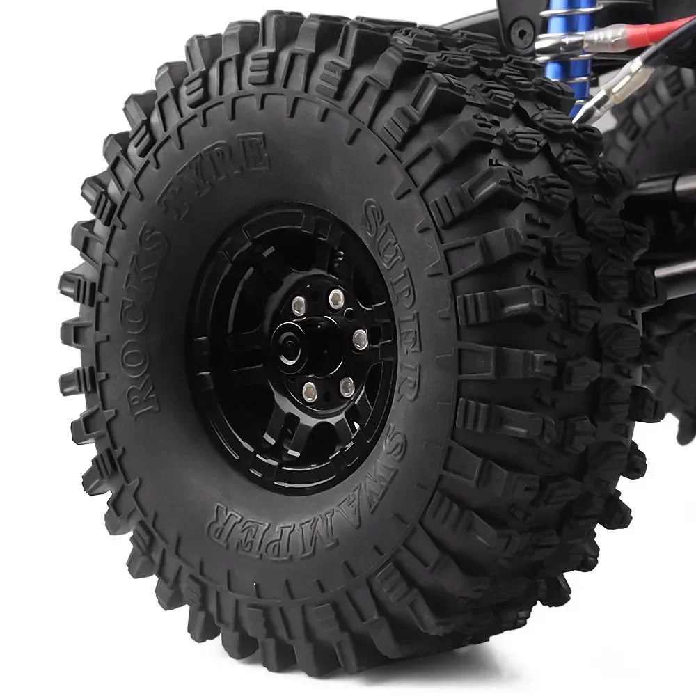 M4 Dado Cerchione Tappo Centrale Aggiornamento per 1/10 RC Crawler Auto Trxs TRX4 TRX6 Axial SCX10 90046 Redcat Gen8 Tamiya MST