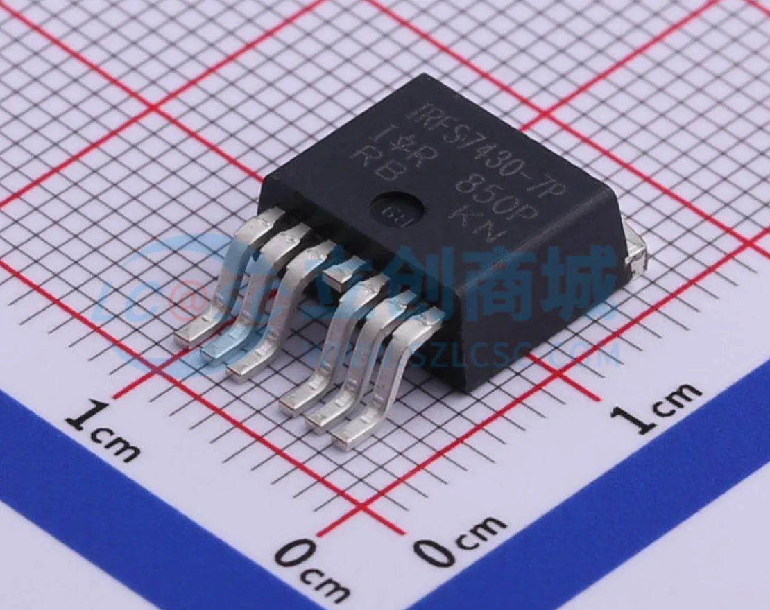 5PCS Brand new original IRFS7430TRL7PP TO-263-7 N-channel 40V 240A Field Effect Transistor (MOSFET)