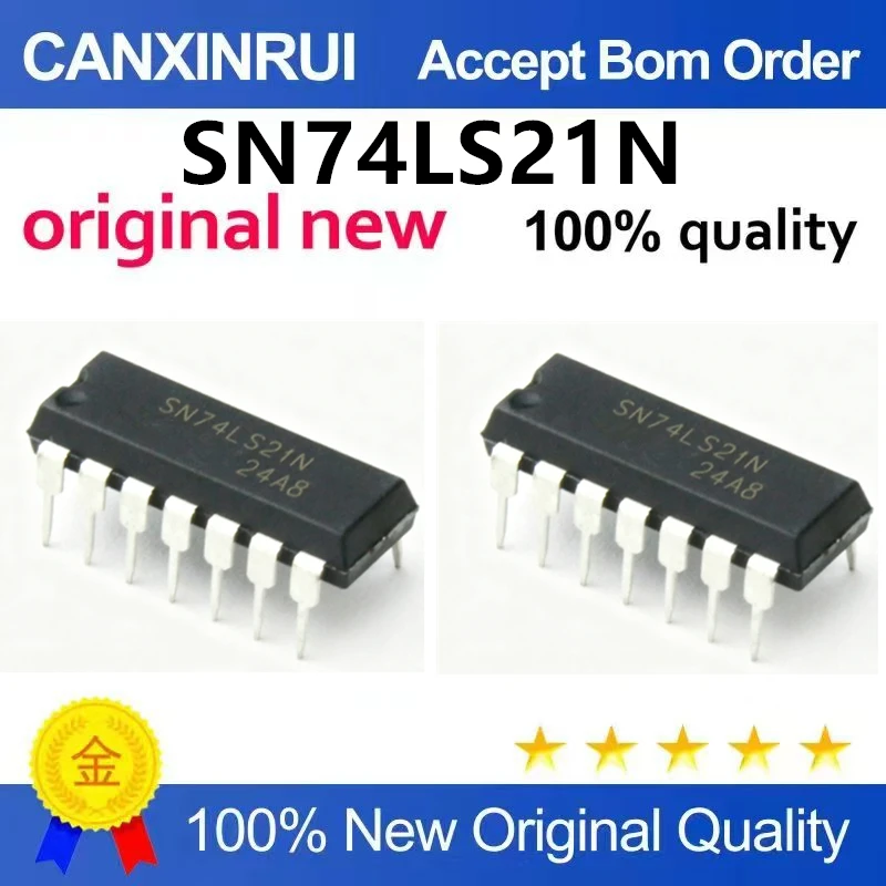 （5pcs-10pcs）Original genuine SN74LS21N
