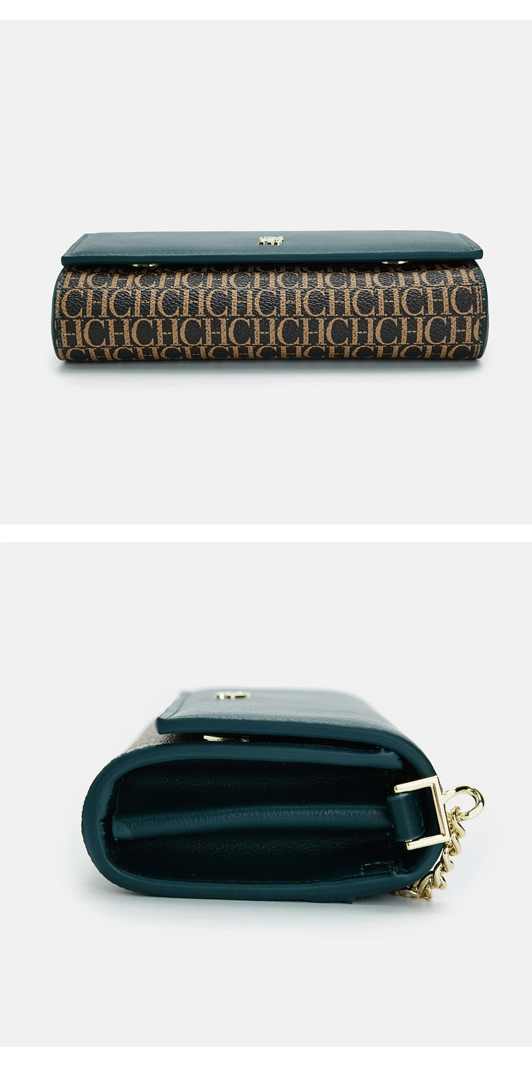 CH Clutch-Tasche für Damen, Ketten-Umhängetasche, Designer-Schulterhandtasche, Abendtasche, Geschenk-Geldbörse für Damen – Detail 5