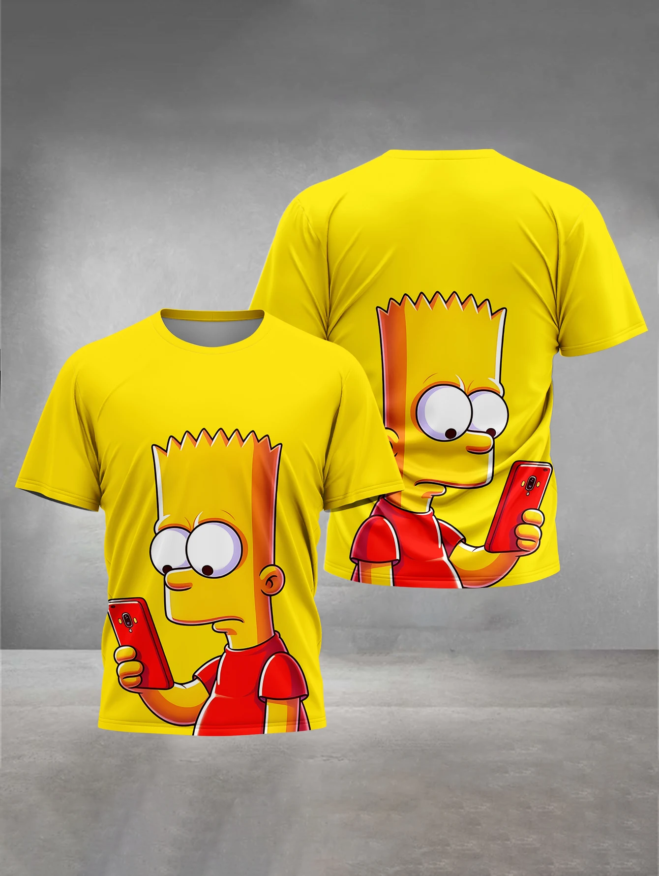 S-Simpsons 3D Print Baby Clothing 5 to 14 Years Male Outdoor Clothes for Children Boy Girl Child T-Shirt Top Shirts