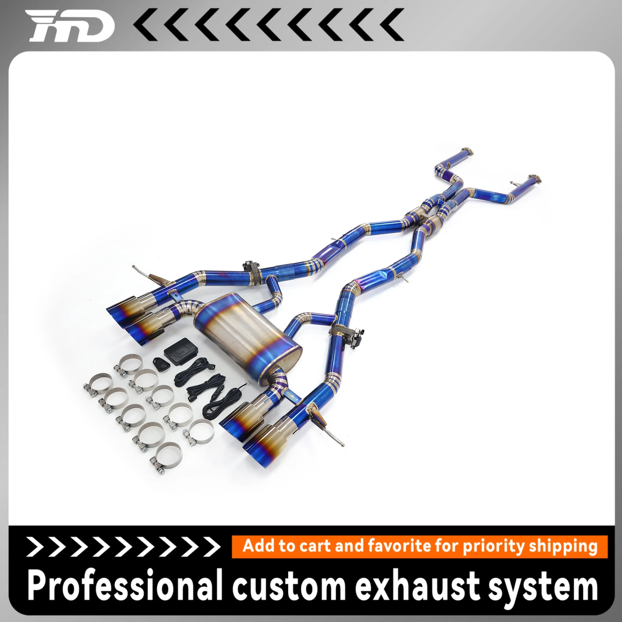 

HMD Special Offer Titanium Alloy performance Valvetronic exhaust catback For BMW M3 G80 M4 G82