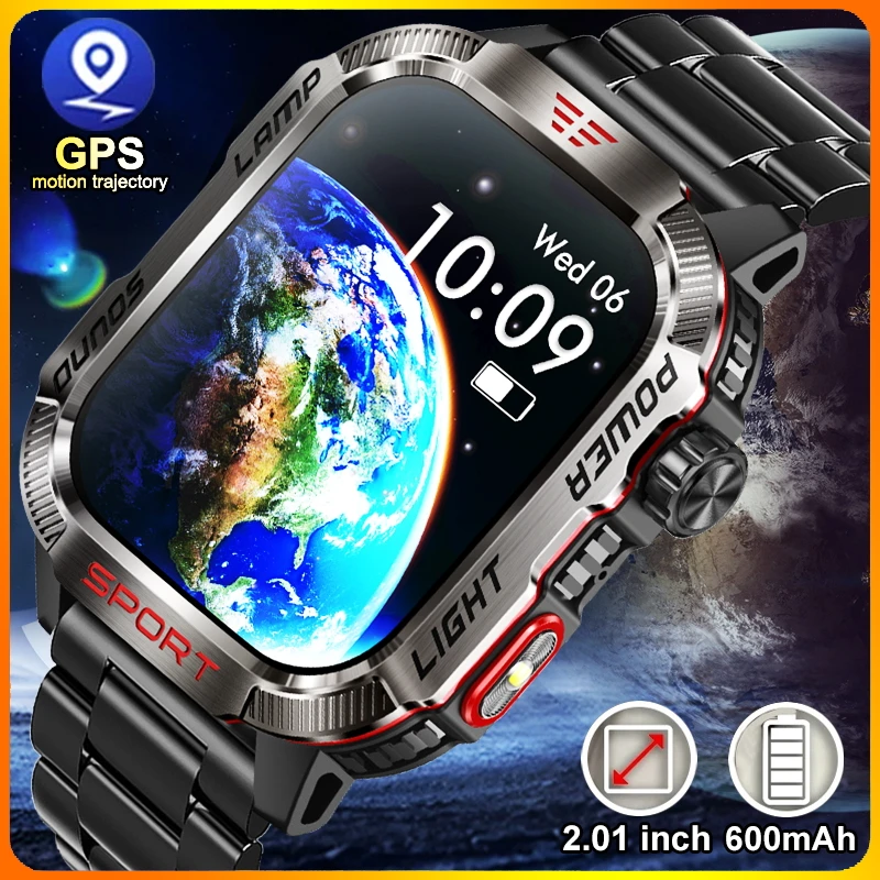 2024 neu für Xiaomi Outdoor-Sport Smartwatch GPS-Kompass 600mah Herzfrequenz IP68 wasserdichte Bluetooth-Anruf Fitness Smartwatches