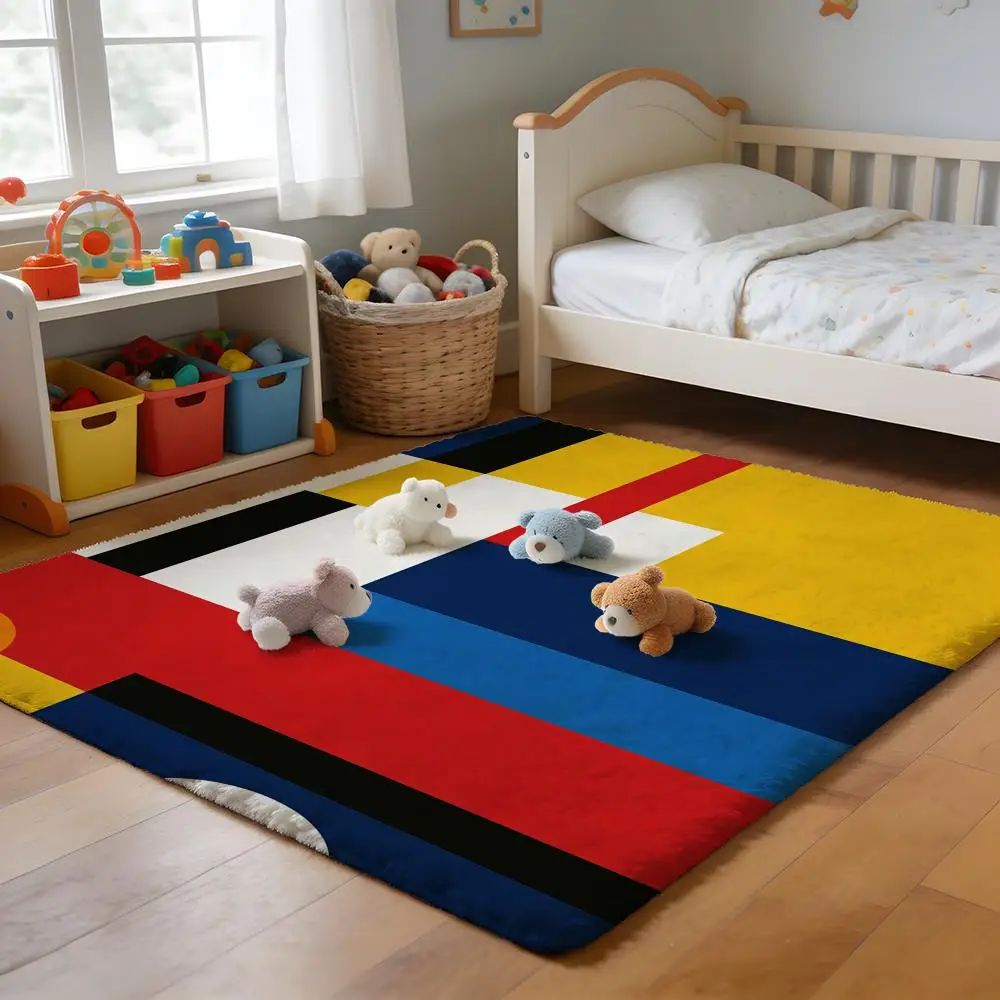 

Floor Mat Soft Flannel Rug Non-Slip Absorbent Mat for Bathroom Bedroom Home Decor BL Anime M-MoDaoZuShi