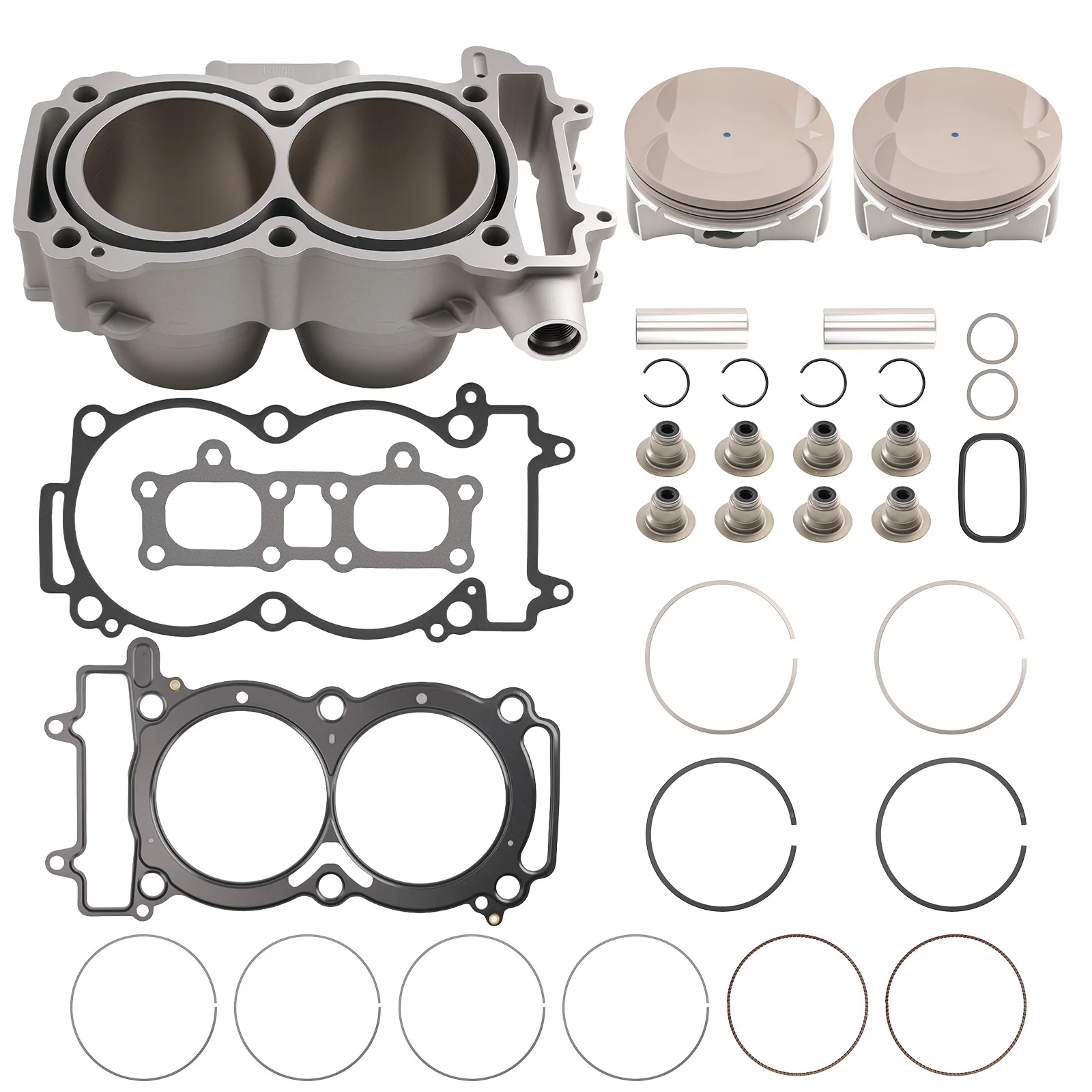 Top End Rebuild Kit for Polaris ACE 900 General 1000 EPS 2016 3022523 93mm Bore