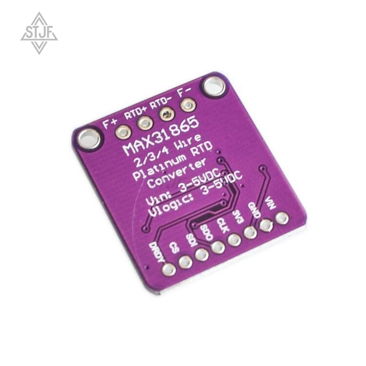 MAX31865 PT100/PT1000 RTD-to-Digital Converter Board Temperature Thermocouple Sensor Amplifier Module 3.3V/5V