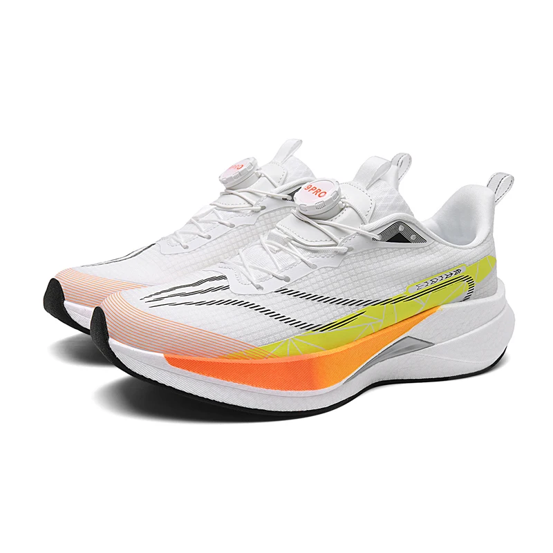 Men's Women Children Boys Girls Casual Running Shoes Teens Rotating Button Black Slip Resistant Outdoor Casual Sports Sneakers